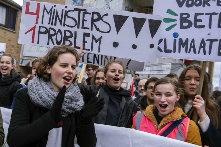 Klimaatmarsen hebben gevolgen voor de schoolresultaten van Anuna De Wever: Dit is er aan de hand