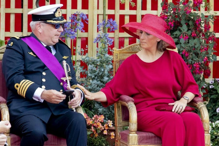 prins Laurent heeft meer nieuws over zijn zieke vrouw prinses Claire: "Enorm afgezien"