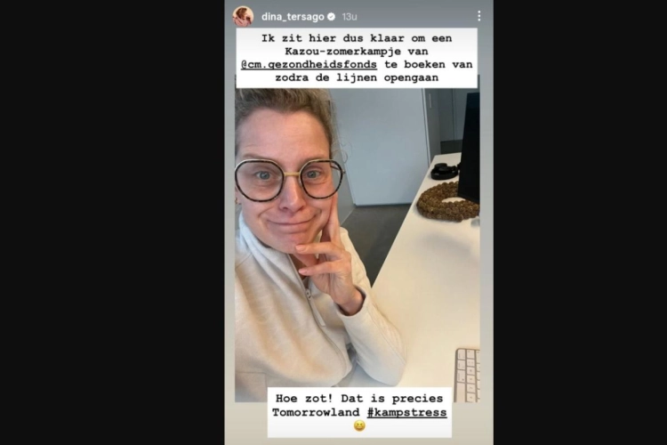 Dina Tersago kampstress